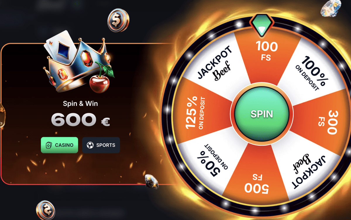 Beef Casino bonus codes overview for Canada — BEEFGOLD no-deposit code and welcome offer summary